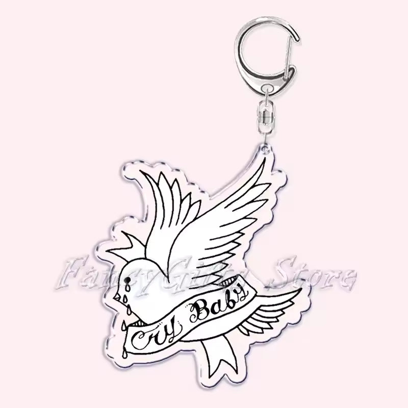 Peep Crybaby Keychain