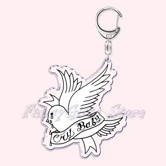 Peep Crybaby Keychain